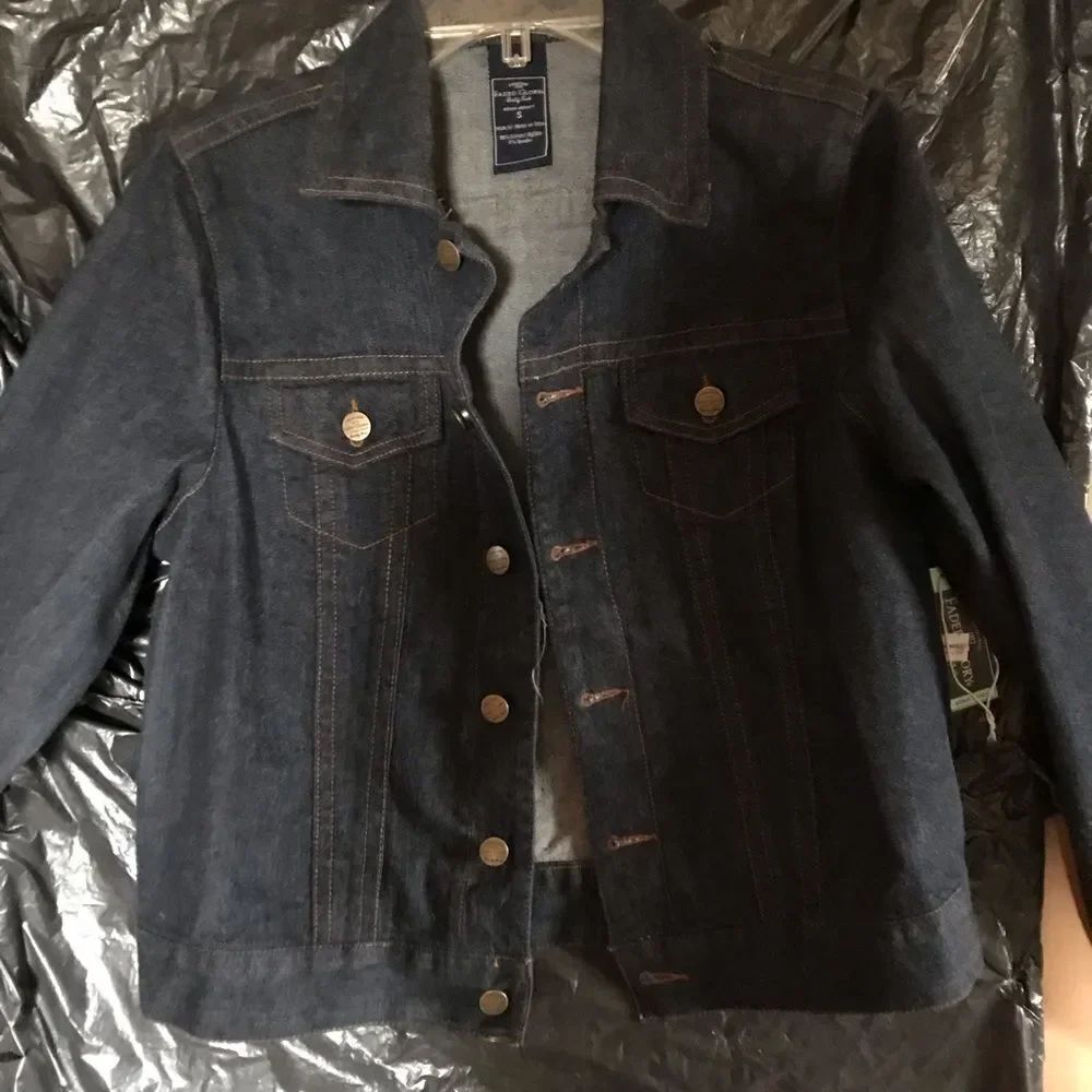 Faded Glory Denim Jacket NWT sz. S